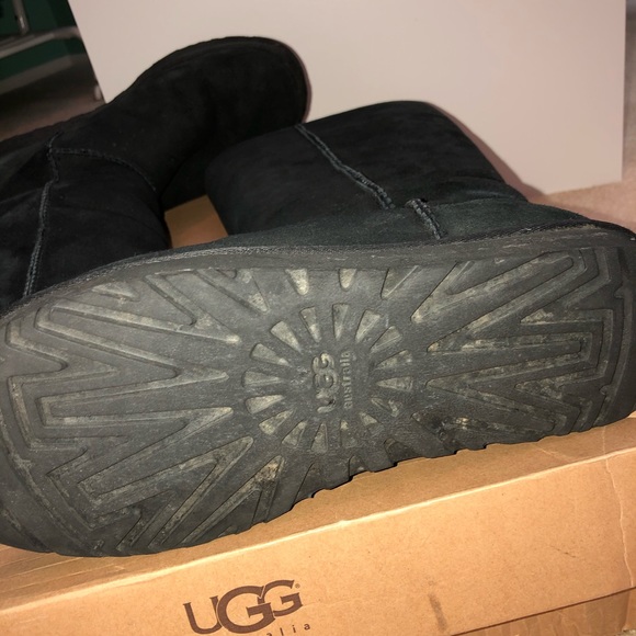 Classic Tall II Boot Black 5815W - Picture 4 of 11